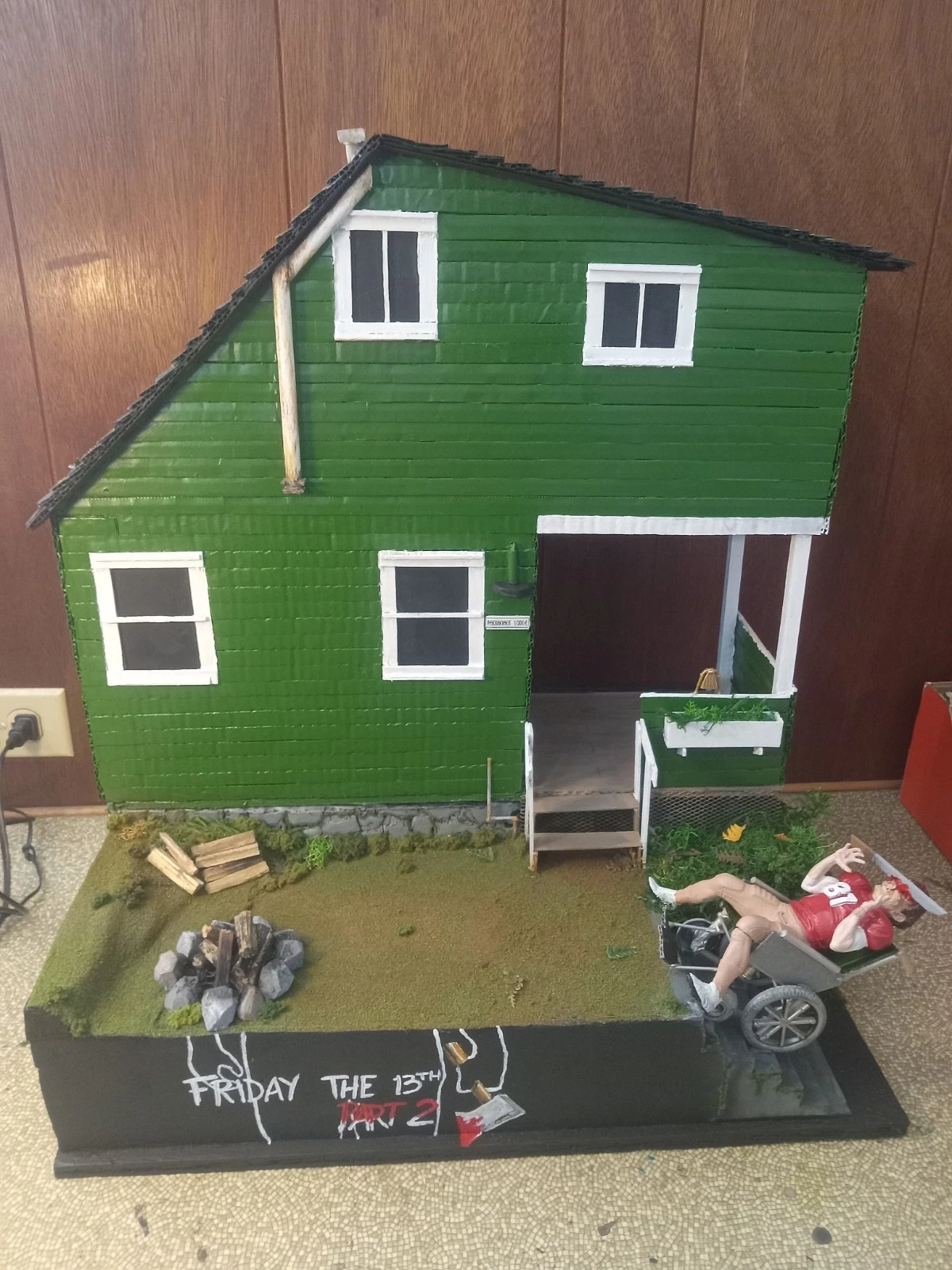 Friday The 13th Part 2 Packanack Diorama For 7 Inch Neca Figures