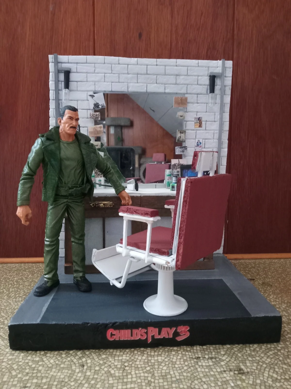 Child's Play 3 Diorama and Custom 8 inch figure for NECA chucky childs play thumbnail 2