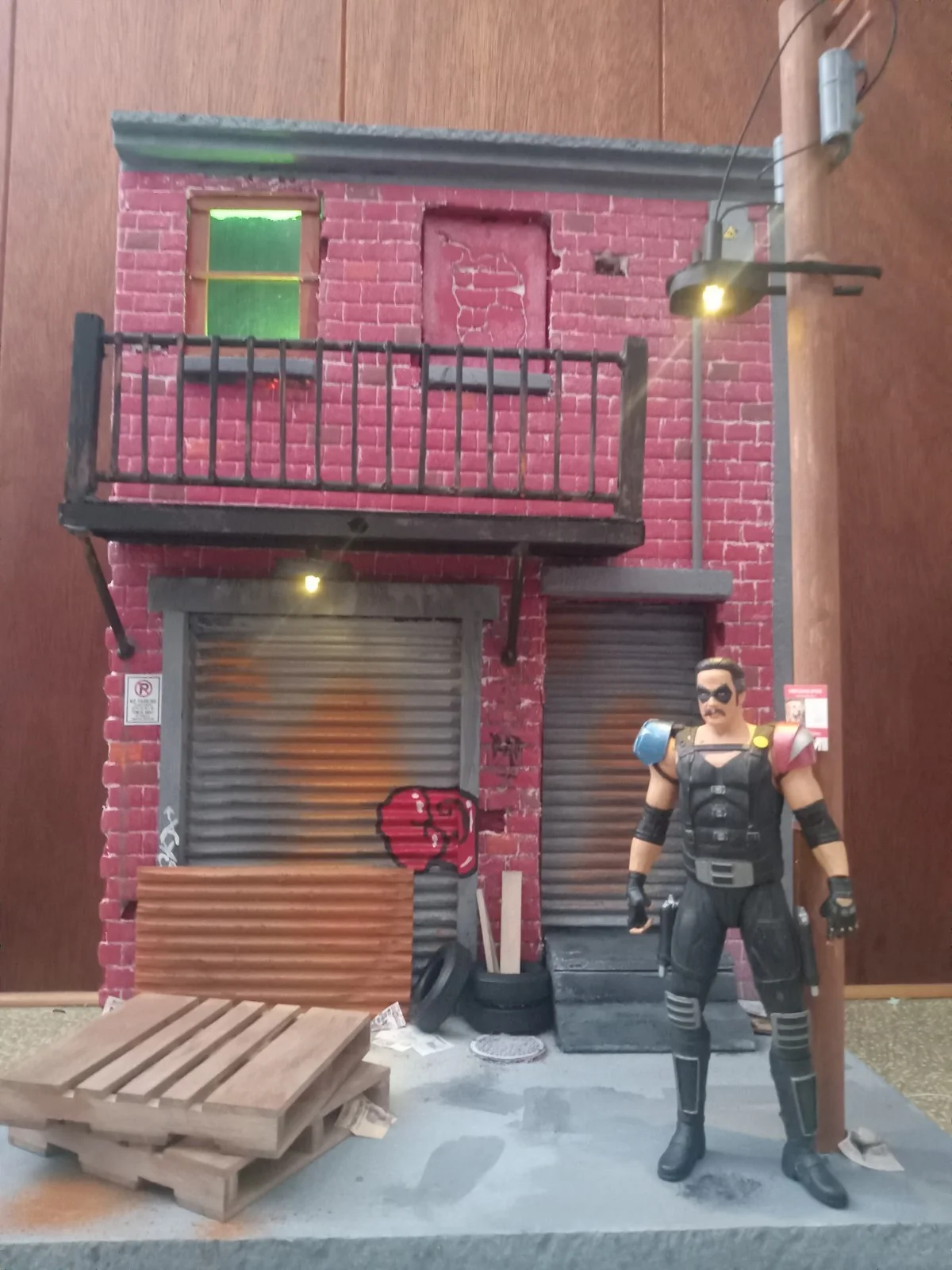 City Display For 7 Inch Neca Mezco Figures Marvel DC TMNT thumbnail 9