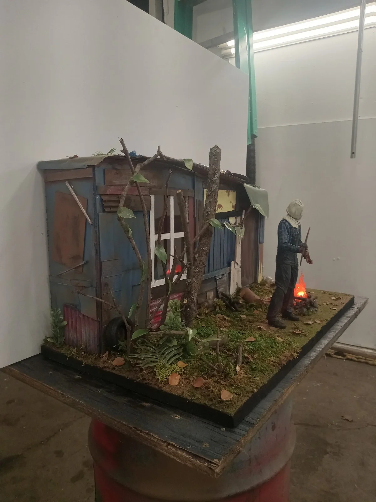 Friday The 13th Part 2 Jasons Shack Display/diorama For 7 Inch Neca Figure thumbnail 3