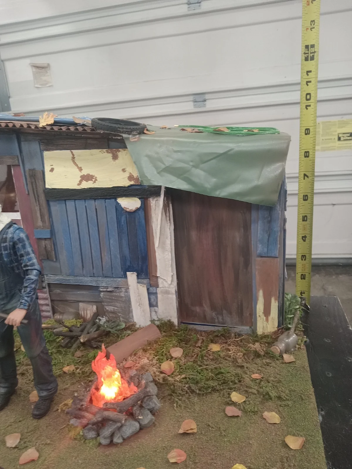 Friday The 13th Part 2 Jasons Shack Display/diorama For 7 Inch Neca Figure thumbnail 7
