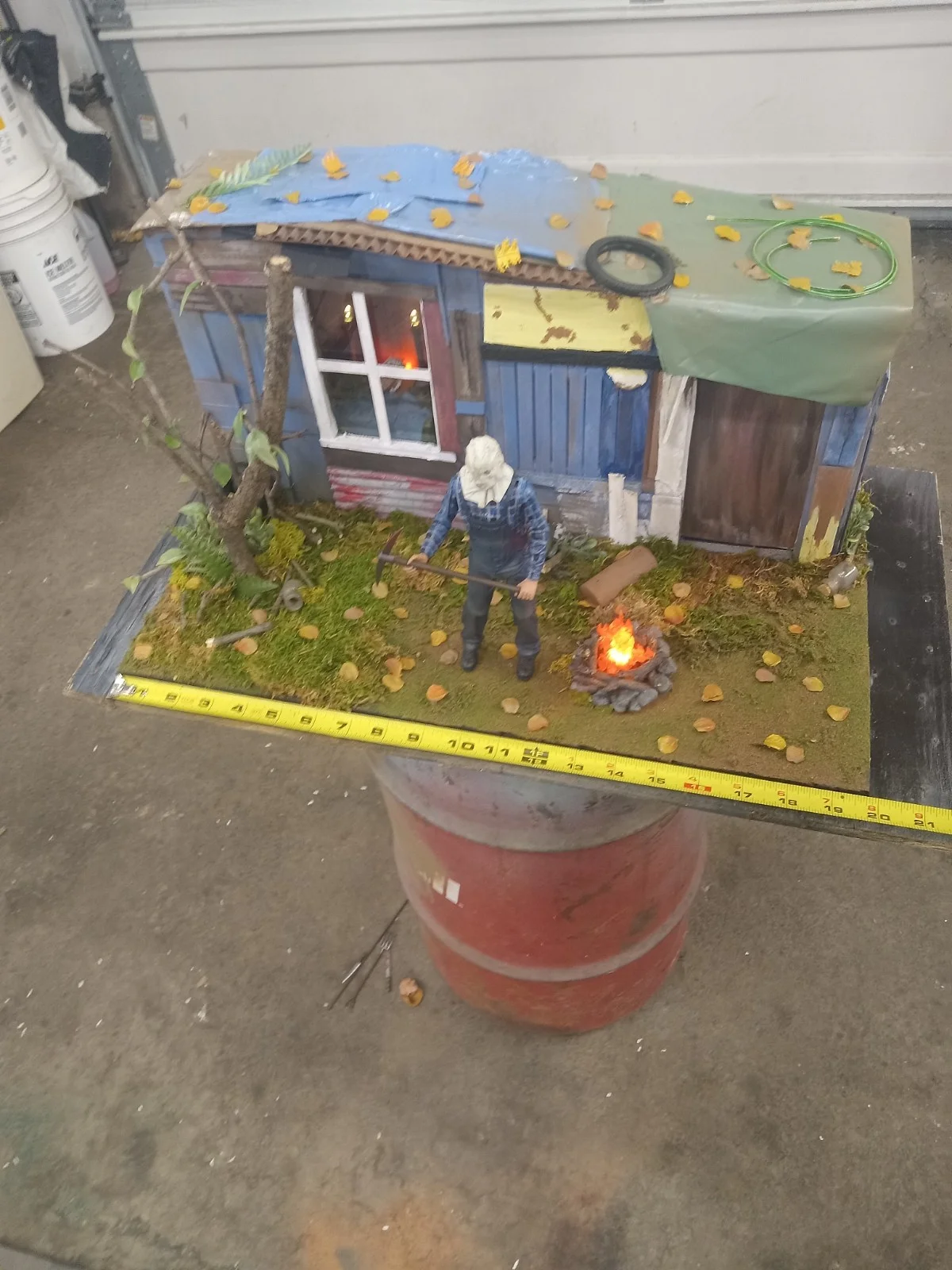 Friday The 13th Part 2 Jasons Shack Display/diorama For 7 Inch Neca Figure thumbnail 16