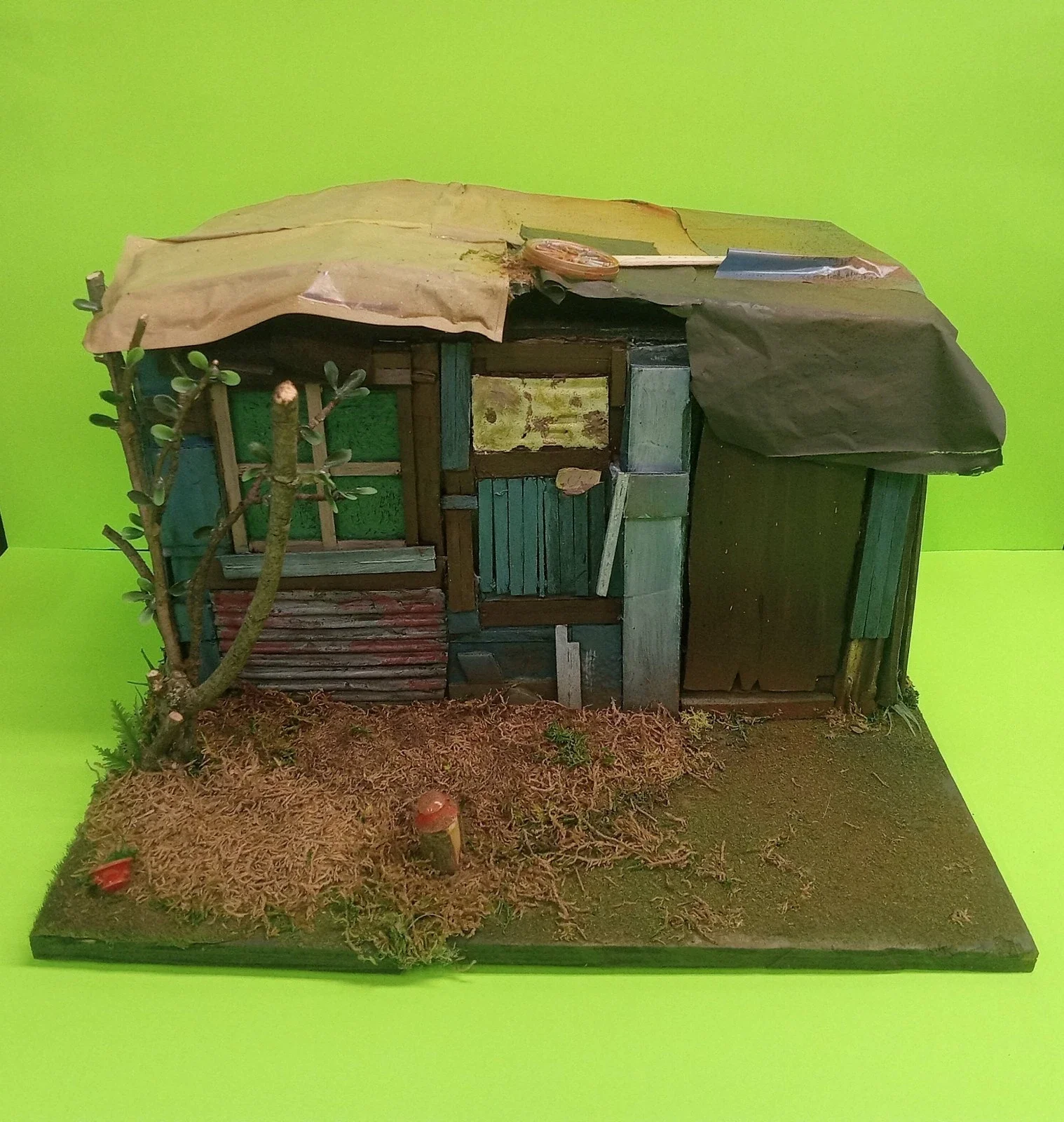 Friday The 13th Part 2 Jasons Shack Diorama For Neca 1/12 Scale Figures